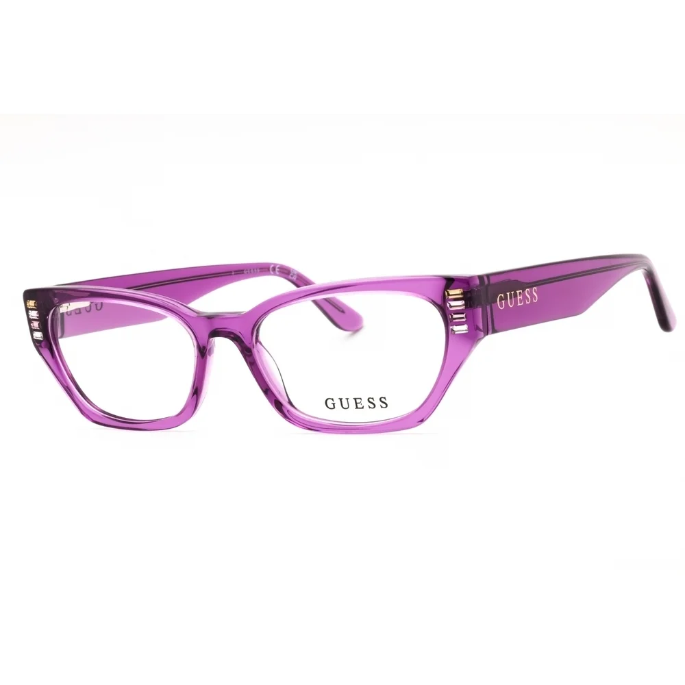 NWT Guess GU2967 Violet Cat Eye 51mm Eyeglasses
